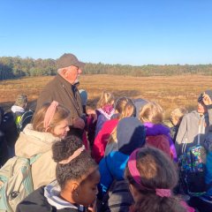Class 3c goes on an excursion to the Gildehauser Venn.