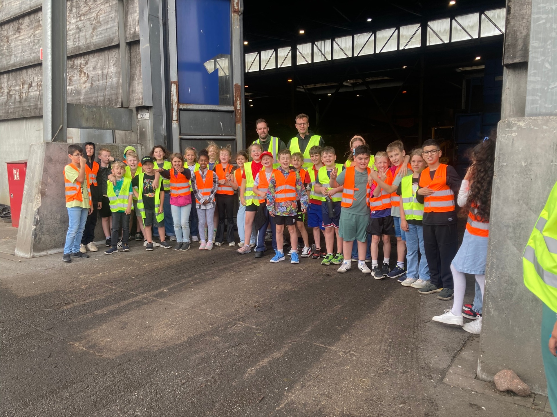 Class 3c visits the EWG in Gescher
