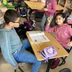 Edge models in math lessons.