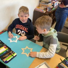 Christmas crafts in class 3c.