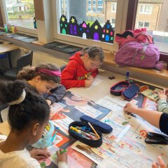 Christmas crafts in class 3c.