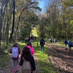 La classe 3c part en excursion dans les Fagnes de Gildehausen.