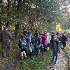 La classe 3c part en excursion dans les Fagnes de Gildehausen.