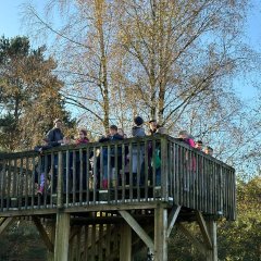 La classe 3c part en excursion dans les Fagnes de Gildehausen.