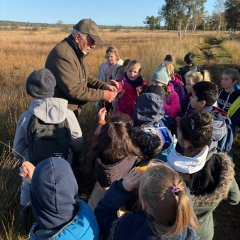 La classe 3c part en excursion dans les Fagnes de Gildehausen.