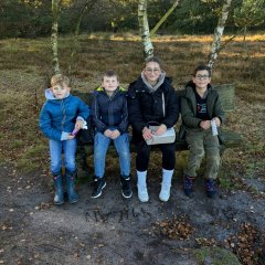 La classe 3c part en excursion dans les Fagnes de Gildehausen.
