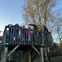 La classe 3c part en excursion dans les Fagnes de Gildehausen.