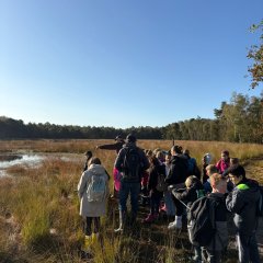 La classe 3c part en excursion dans les Fagnes de Gildehausen.