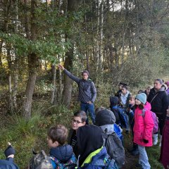 La classe 3c part en excursion dans les Fagnes de Gildehausen.