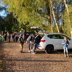 La classe 3c part en excursion dans les Fagnes de Gildehausen.