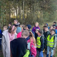La classe 3c part en excursion dans les Fagnes de Gildehausen.