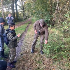 La classe 3c part en excursion dans les Fagnes de Gildehausen.