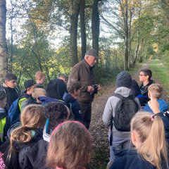 La classe 3c part en excursion dans les Fagnes de Gildehausen.