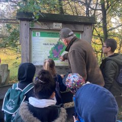 La classe 3c part en excursion dans les Fagnes de Gildehausen.