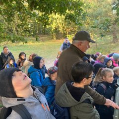 La classe 3c part en excursion dans les Fagnes de Gildehausen.