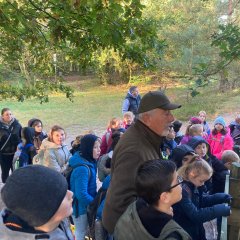 La classe 3c part en excursion dans les Fagnes de Gildehausen.