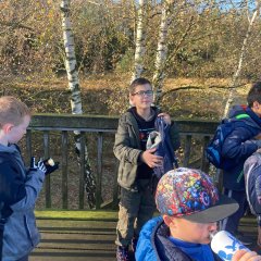 La classe 3c part en excursion dans les Fagnes de Gildehausen.