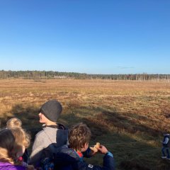La classe 3c part en excursion dans les Fagnes de Gildehausen.