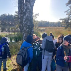 La classe 3c part en excursion dans les Fagnes de Gildehausen.