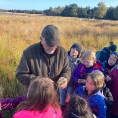 La classe 3c part en excursion dans les Fagnes de Gildehausen.