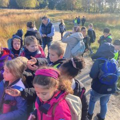 La classe 3c part en excursion dans les Fagnes de Gildehausen.