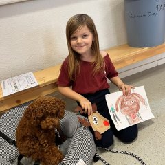 学校犬のハーミン