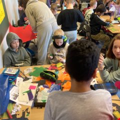 3cクラスのクリスマス工作