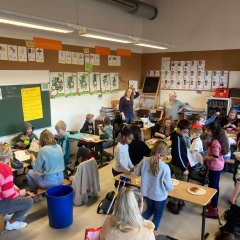 Julehåndverk i klasse 3c.