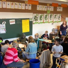 Julehåndverk i klasse 3c.