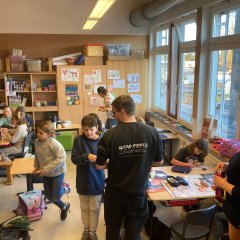 Julehåndverk i klasse 3c.