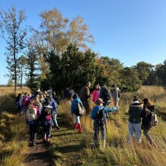Clasa 3c merge într-o excursie la Gildehauser Venn.