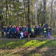 Clasa 3c merge într-o excursie la Gildehauser Venn.