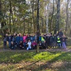 Clasa 3c merge într-o excursie la Gildehauser Venn.